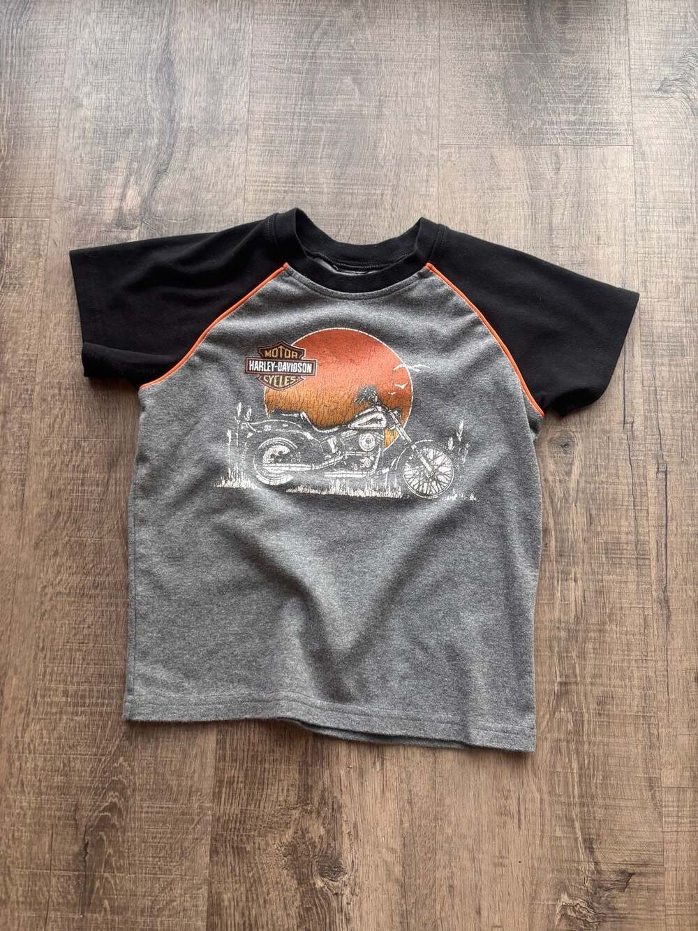 Harley-Davidson Baby' Graphic Raglan Short Sleeve T-Shirt